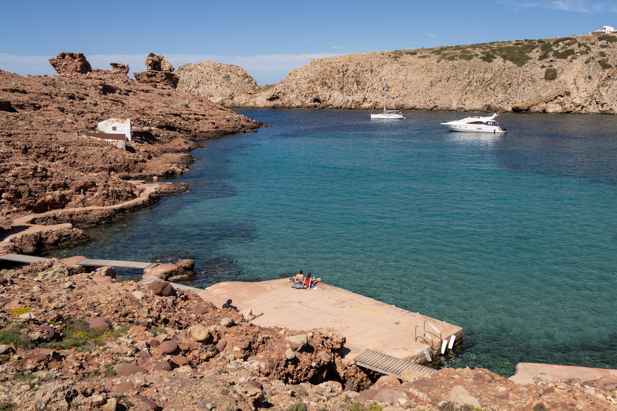 Visiting Cala Morell, Menorca