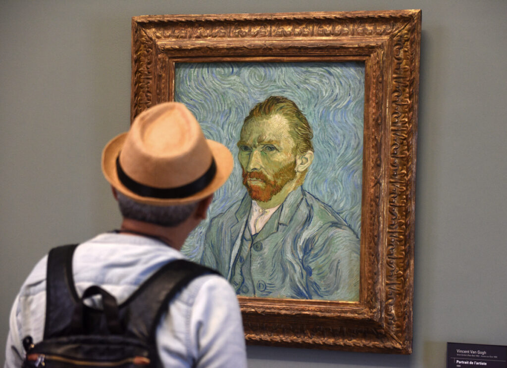 Van Gogh at Musee d'orsay in Paris